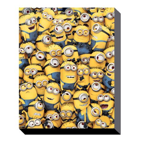 Many Minions Canvas Print (40cm x 50cm) £29.99